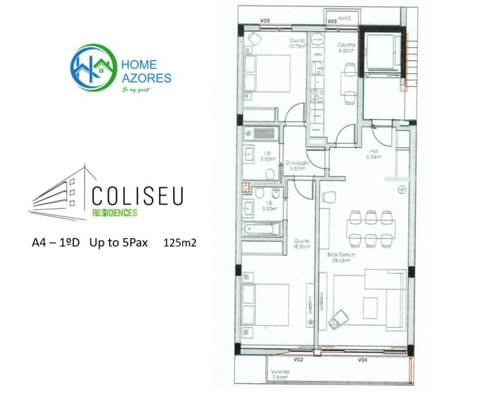 Home Azores - Coliseu Residences Ponta Delgada 외부 사진